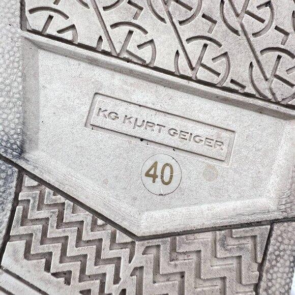 Kurt Geiger Women Size EU 40 US 9 White Red Leather G Logo Casual Shoes - Picture 13 of 14